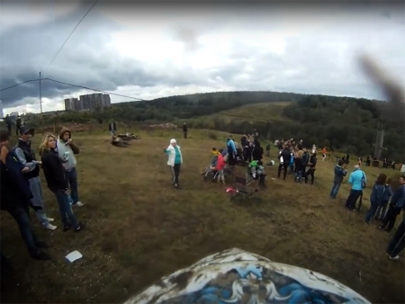 Видео с мотогонок в Красногорске на Черневской горе в дисциплине «Эндуро-Кросс» и «ATV-Open» в 2012 году!